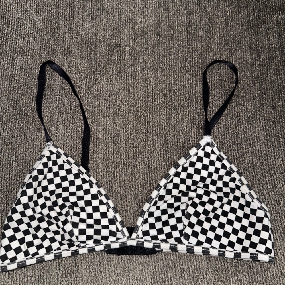 Checkered Bralette